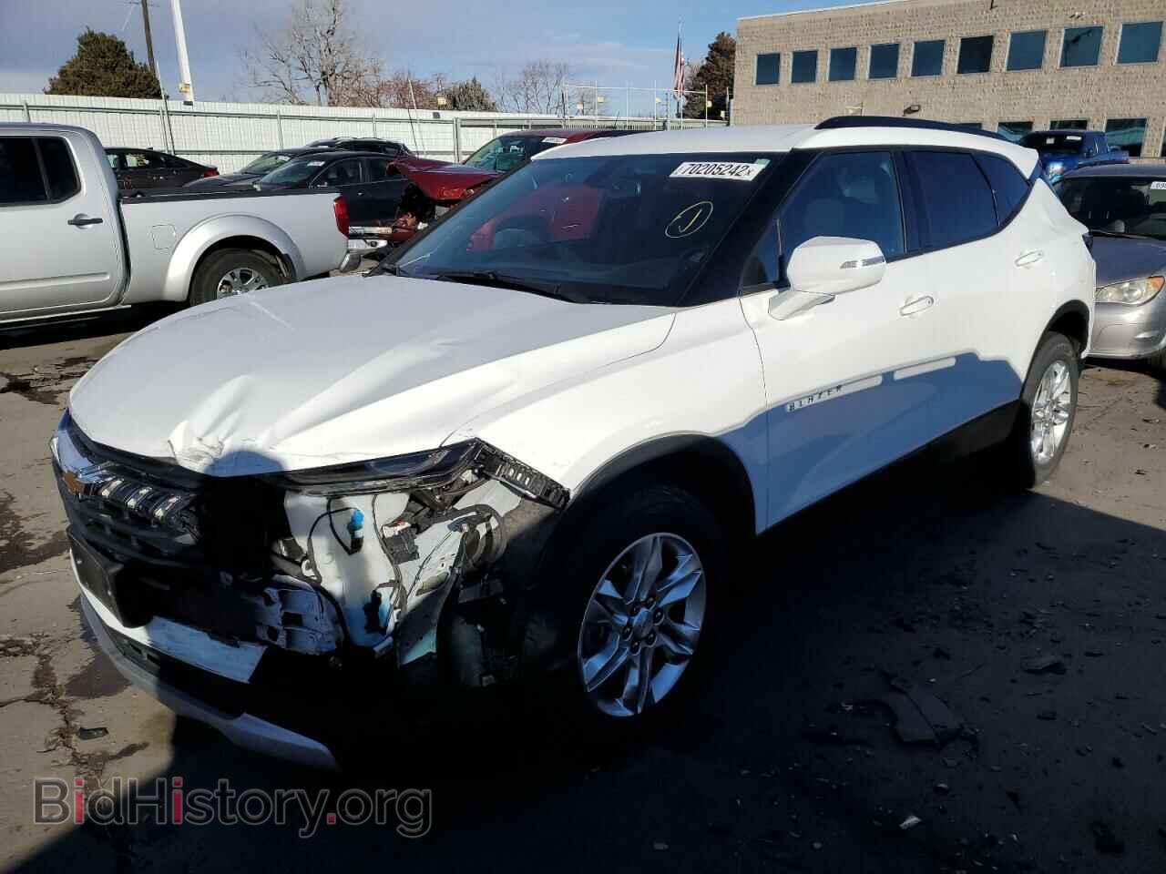 Фотография 3GNKBHRS4LS605763 - CHEVROLET BLAZER 2020
