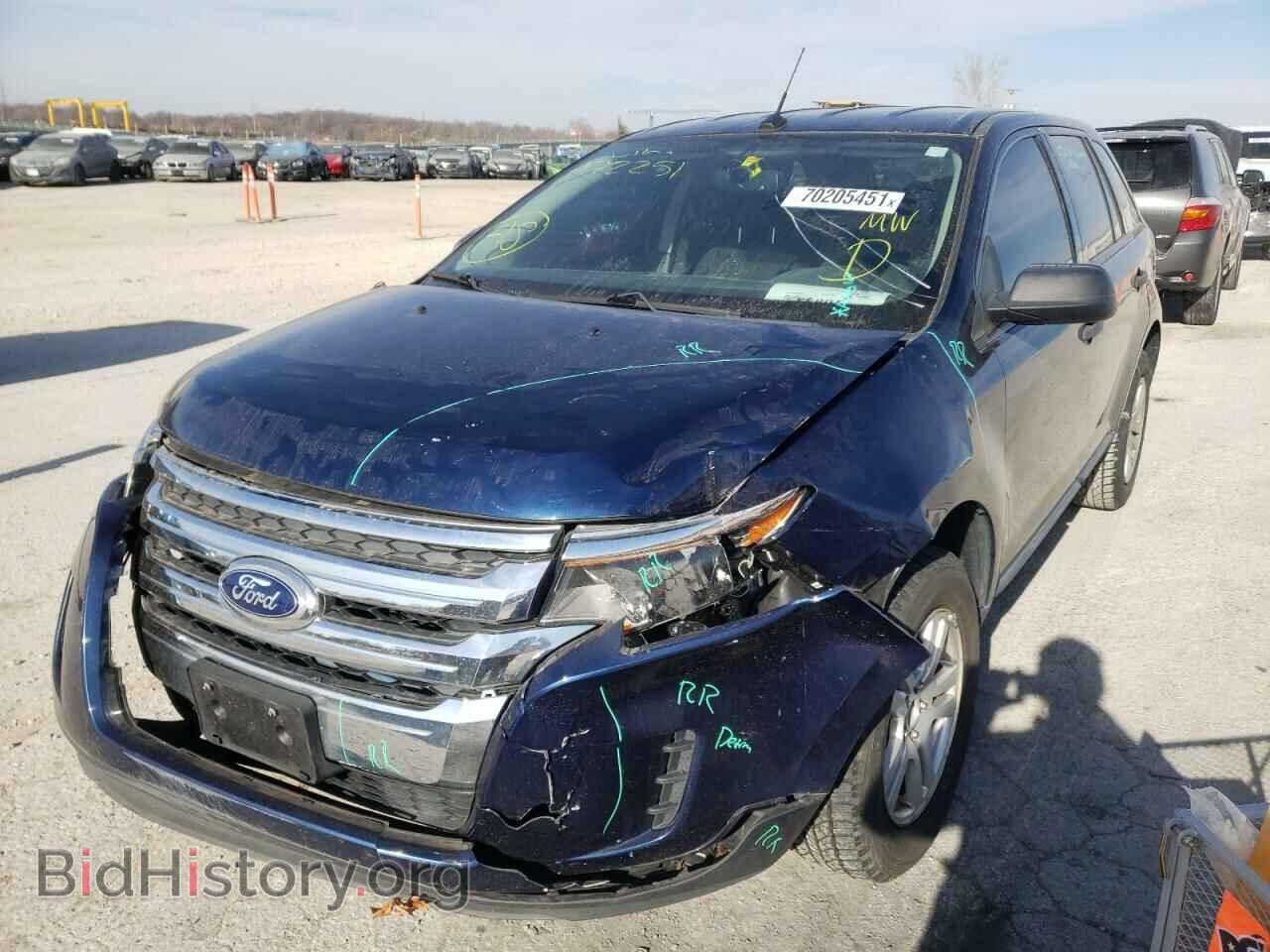 2012 FORD EDGE - VIN: 2FMDK3GC4CBA72251 - Фото 2