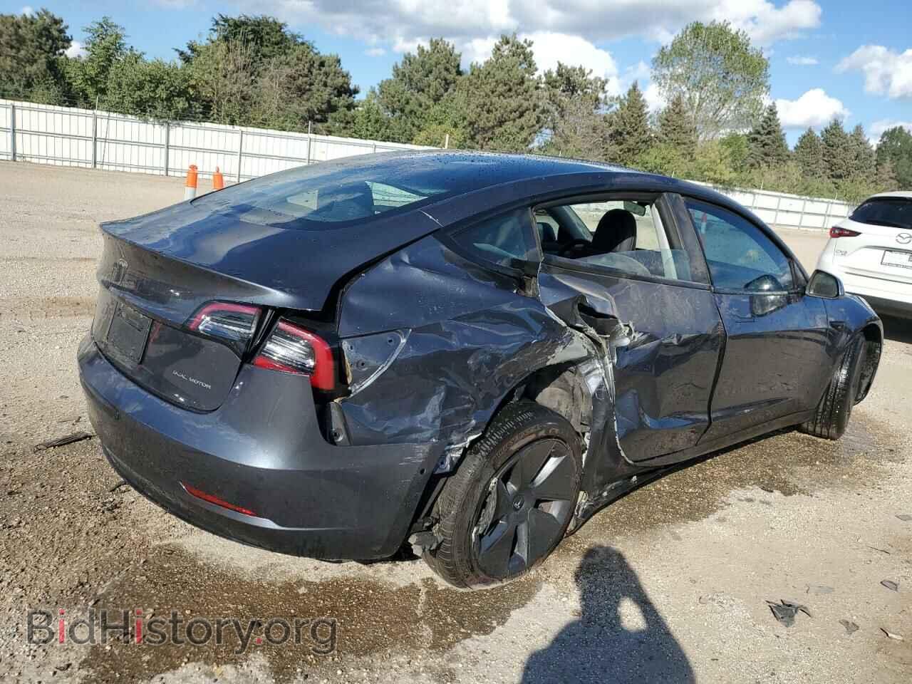 2022 TESLA MODEL 3 - VIN: 5YJ3E1EB3NF170764 - Фото 3