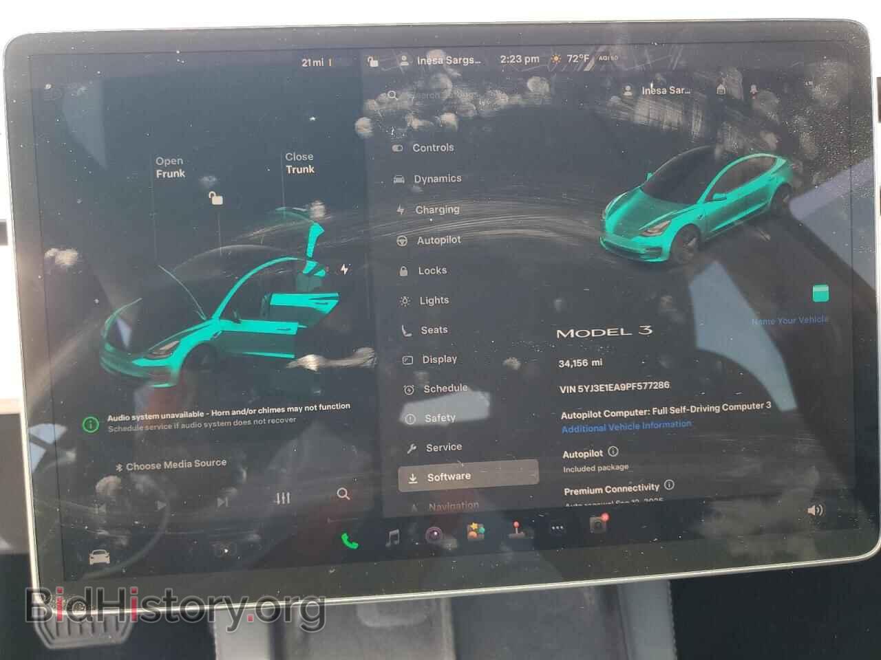 2023 TESLA MODEL 3 - VIN: 5YJ3E1EA9PF577286 - Photo 9