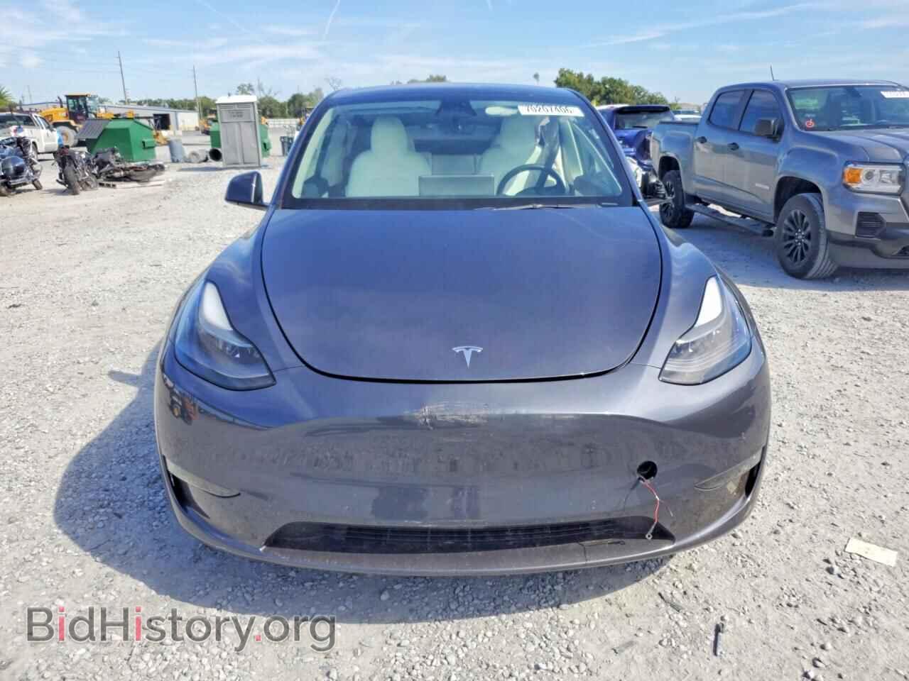 2022 TESLA MODEL Y - VIN: 7SAYGDEF1NF505012 - Фото 5