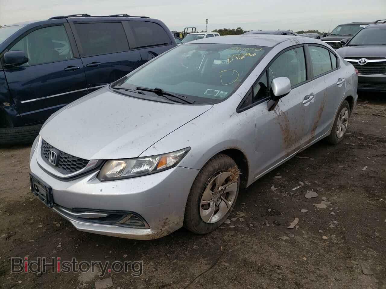 2013 HONDA CIVIC - VIN: 2HGFB2F54DH597238 - Фото 2