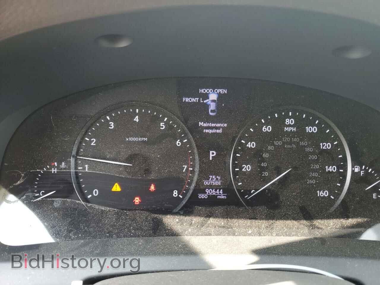 2013 LEXUS LS460 - VIN: JTHBL5EF8D5122171 - Фото 9