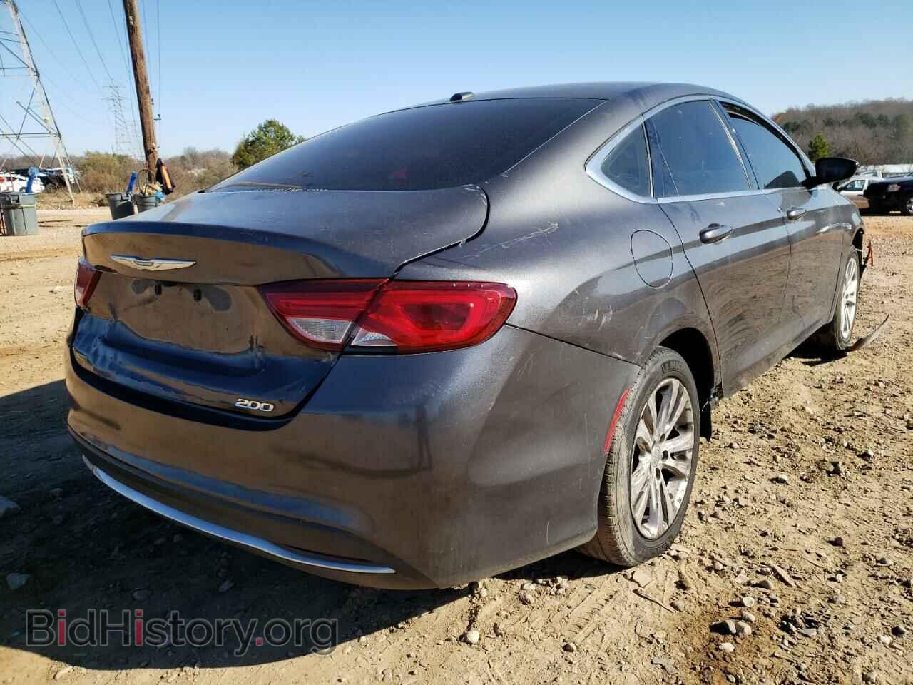 2015 CHRYSLER 200 - VIN: 1C3CCCAB5FN695727 - Фото 4