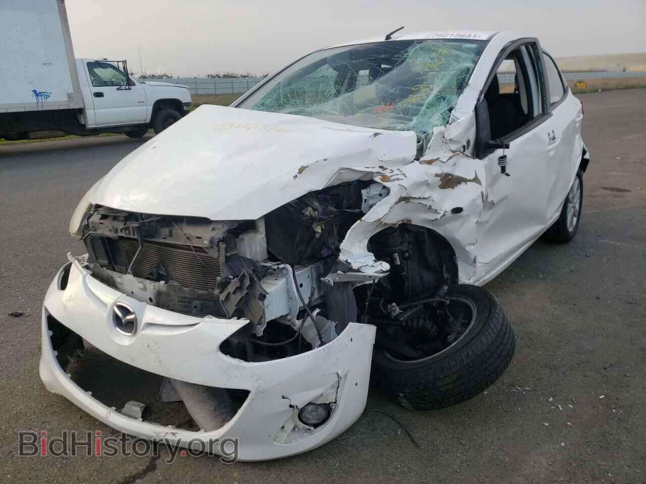 2013 MAZDA 2 - VIN: JM1DE1LZ6D0163115 - Фото 2
