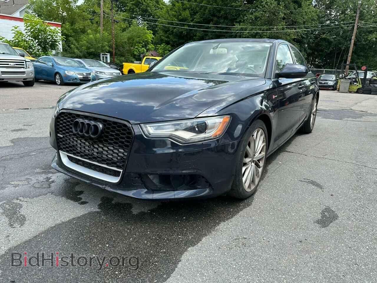 2012 AUDI A6 - VIN: WAUGGAFC7CA129231 - Фото 2