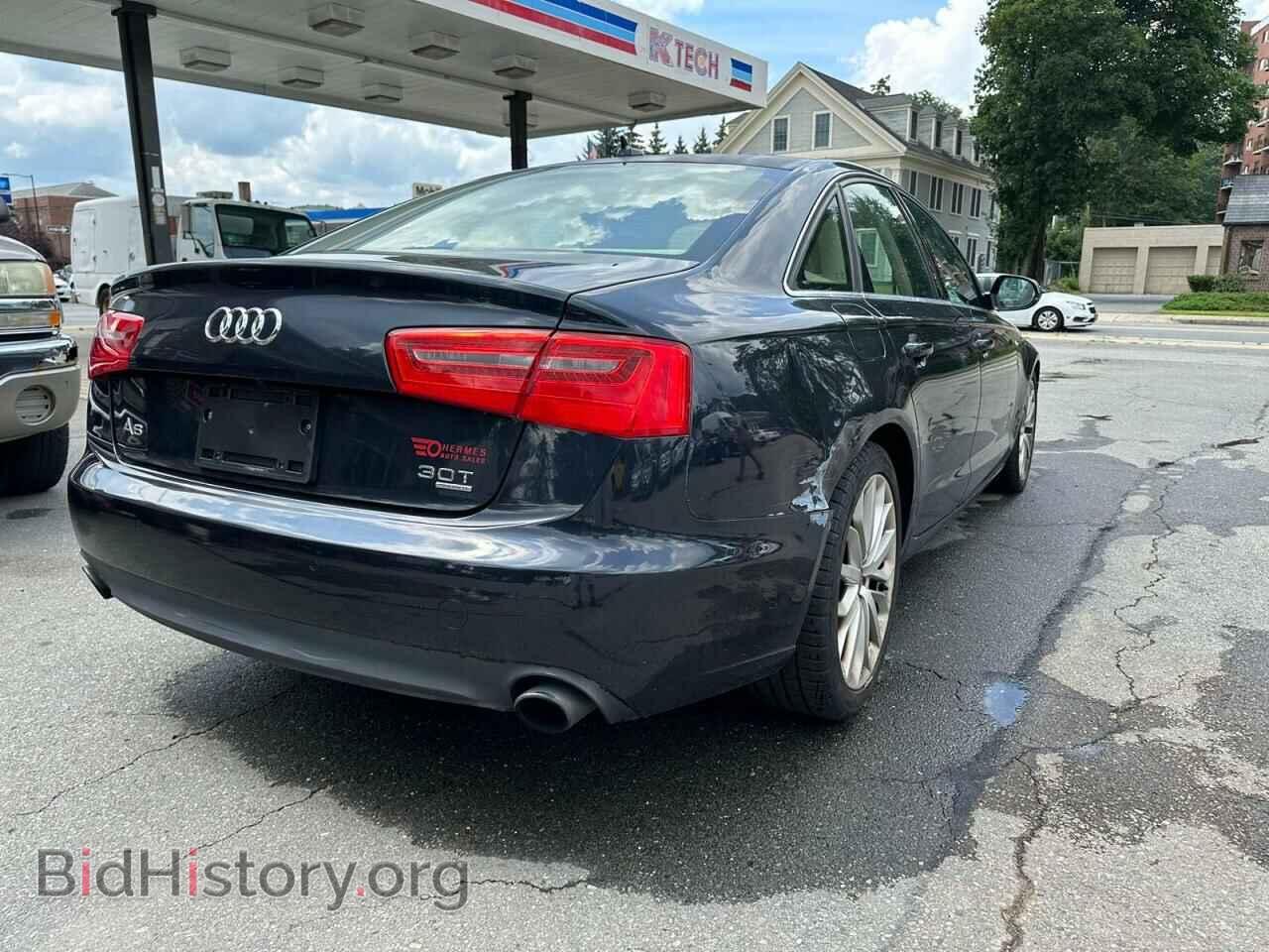 2012 AUDI A6 - VIN: WAUGGAFC7CA129231 - Фото 4
