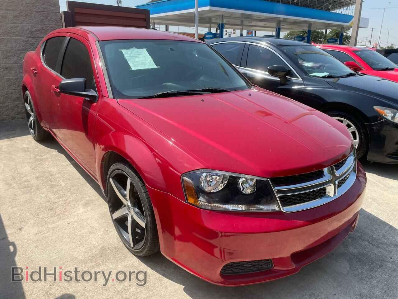 Фотография 1C3CDZAB7EN181053 - DODGE AVENGER 2014