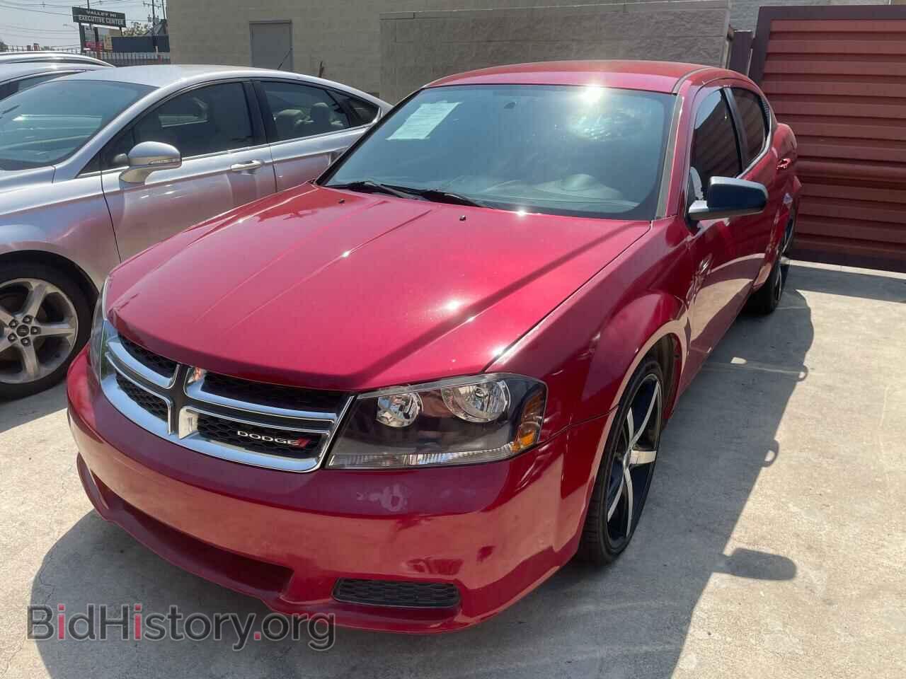 2014 DODGE AVENGER - VIN: 1C3CDZAB7EN181053 - Фото 2