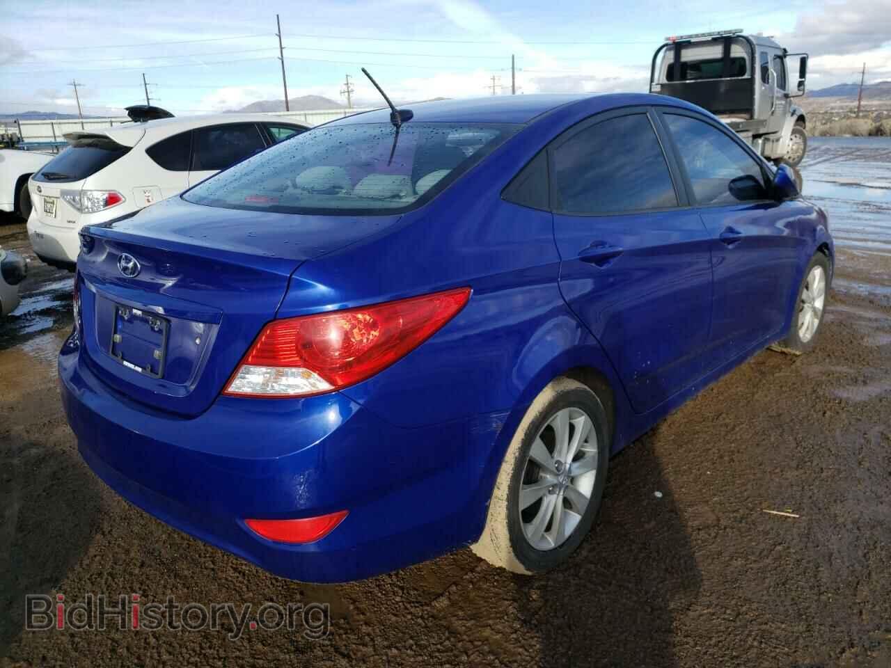 2012 HYUNDAI ACCENT - VIN: KMHCU4AE8CU181344 - Фото 4