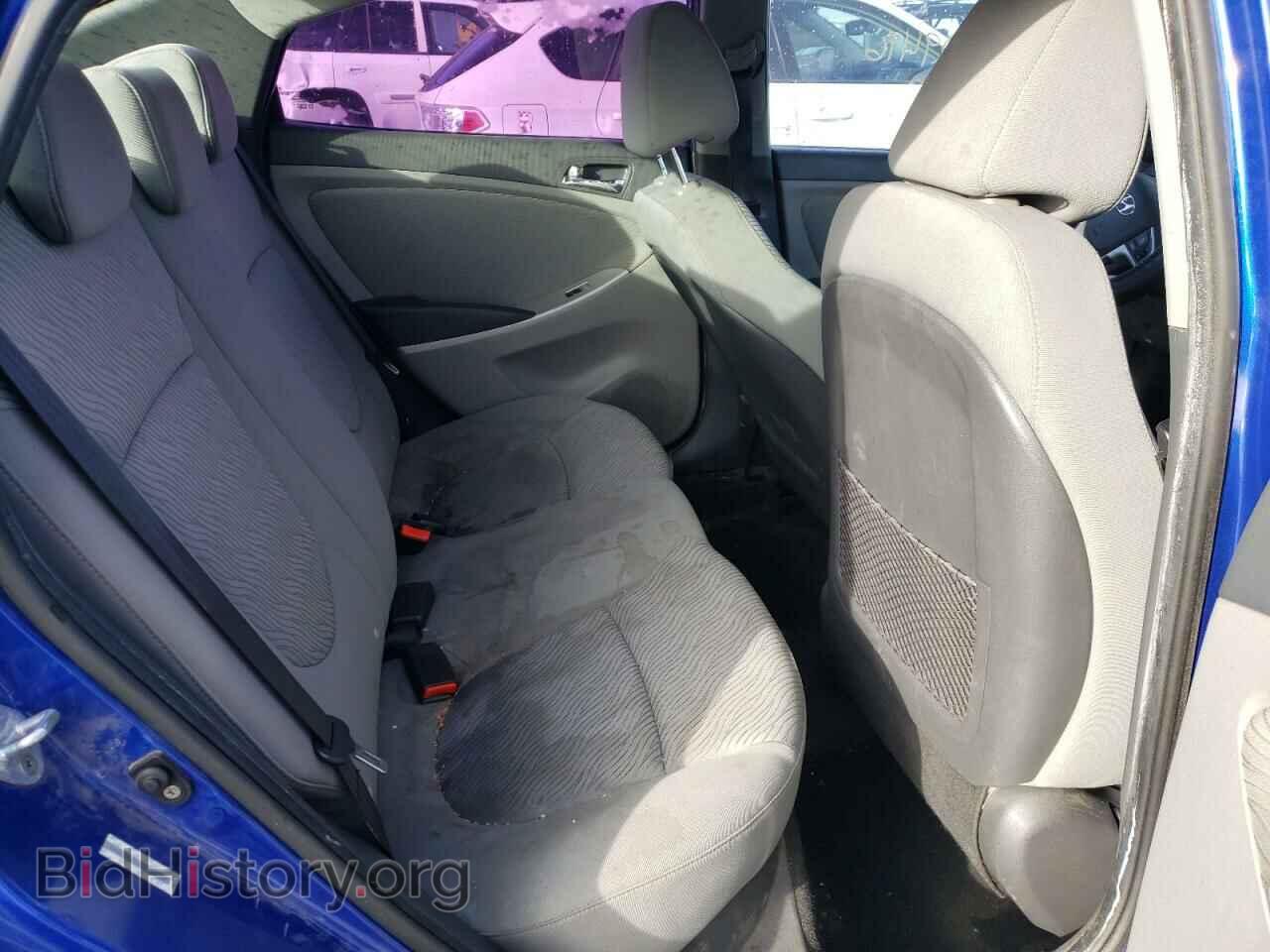 2012 HYUNDAI ACCENT - VIN: KMHCU4AE8CU181344 - Фото 6