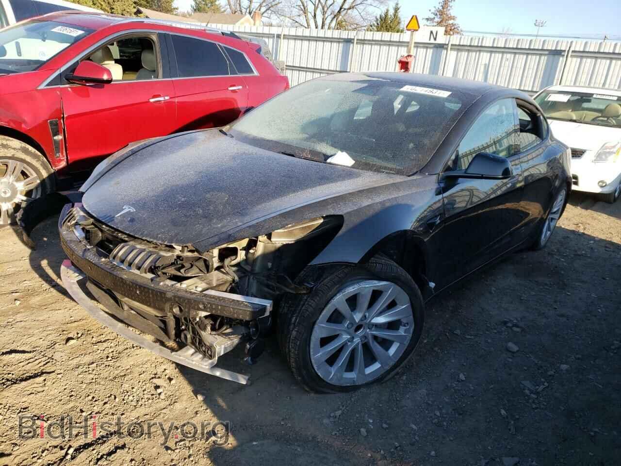 2021 TESLA MODEL 3 - VIN: 5YJ3E1EAXMF990684 - Фото 2