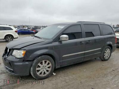 2011 Chrysler MINIVAN Town & COU, черный — VIN 2A4RR8DG7BR780407, Copart