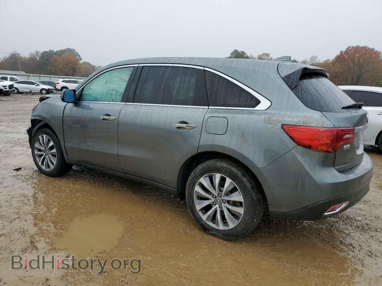 2014 ACURA MDX - VIN: 5FRYD4H41EB024806 - Фото 2