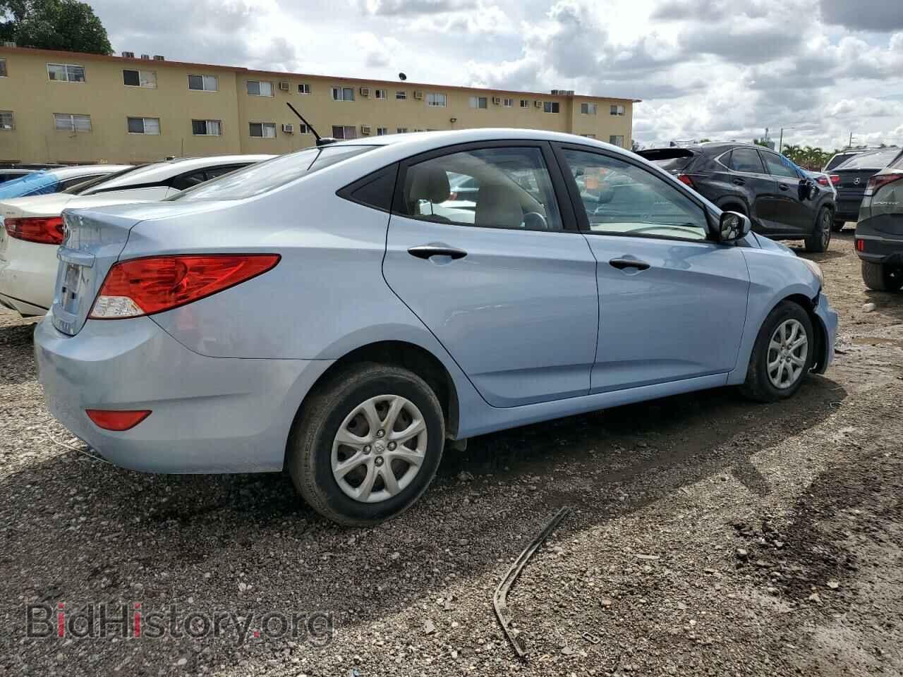 2014 HYUNDAI ACCENT - VIN: KMHCT4AEXEU720360 - Фото 3