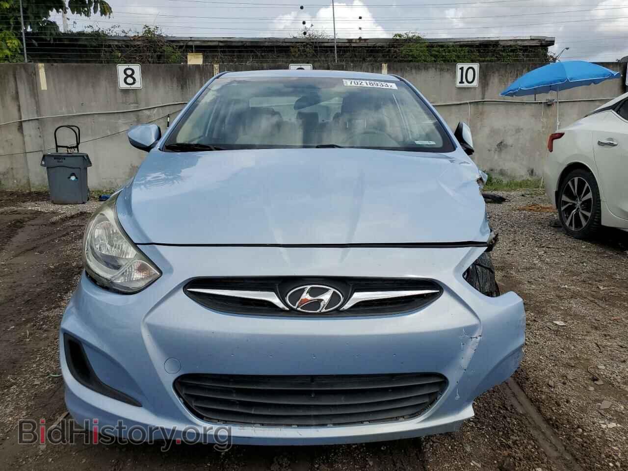 2014 HYUNDAI ACCENT - VIN: KMHCT4AEXEU720360 - Фото 5