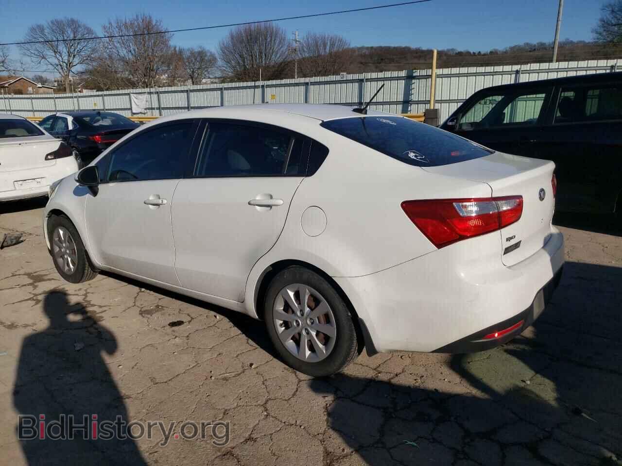 2013 KIA RIO - VIN: KNADM4A33D6237491 - Фото 2