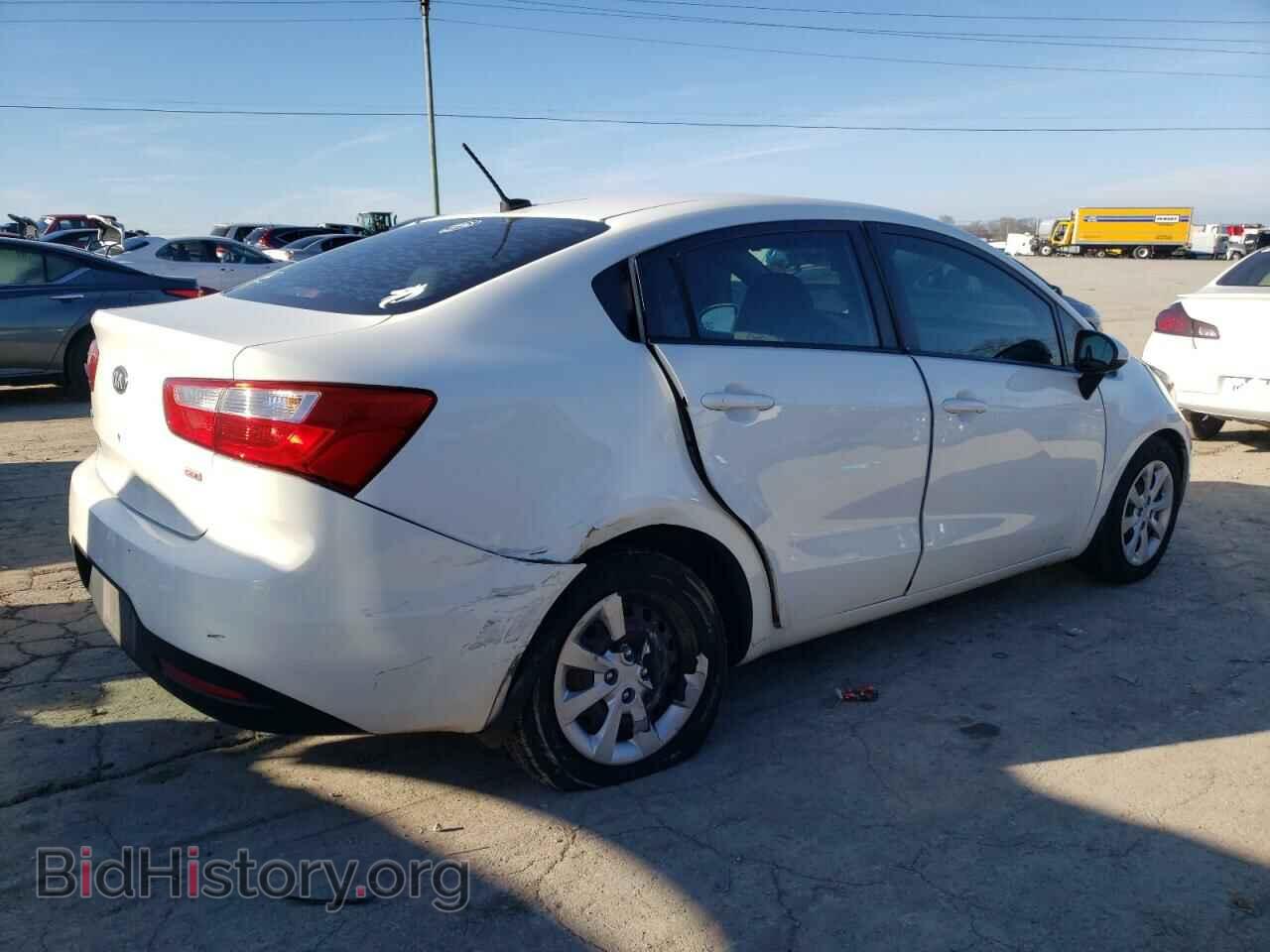 2013 KIA RIO - VIN: KNADM4A33D6237491 - Фото 3