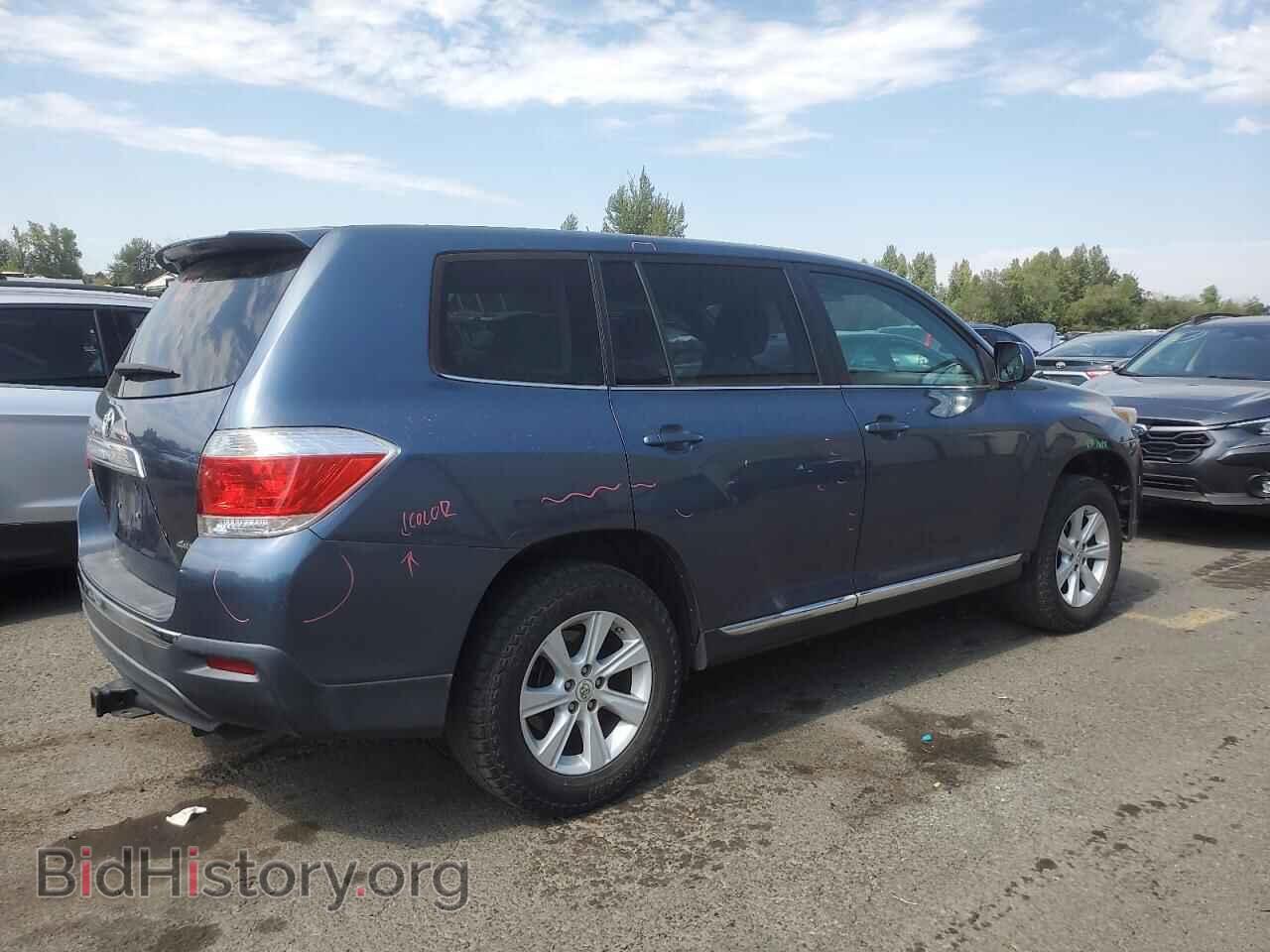 2013 TOYOTA HIGHLANDER - VIN: 5TDBK3EH2DS199266 - Фото 3