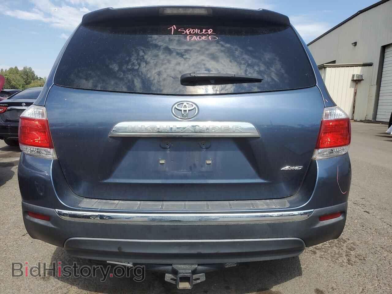 2013 TOYOTA HIGHLANDER - VIN: 5TDBK3EH2DS199266 - Фото 6
