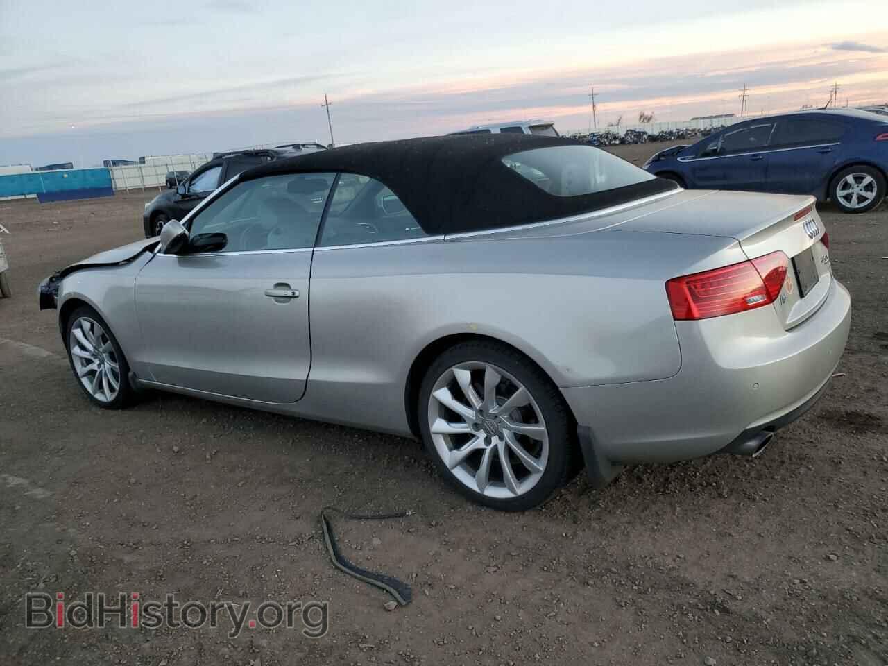 2013 AUDI A5 - VIN: WAULFAFH6DN013131 - Фото 2