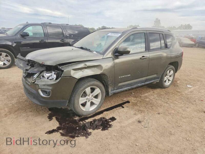 2015 Jeep COMPASS Latitude (VIN 1C4NJCEA8FD262730) — photo 1 of 15, Copart, damage: front end