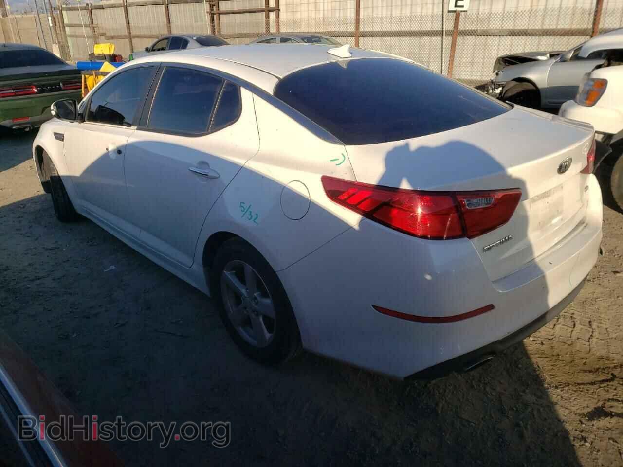 2015 KIA OPTIMA - VIN: KNAGM4A73F5643165 - Фото 2