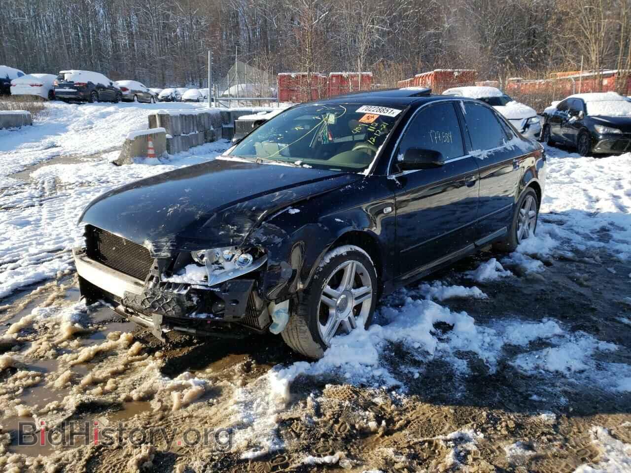 2008 AUDI A4 - VIN: WAUDF78E28A012792 - Фото 2