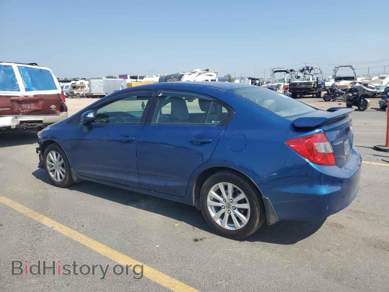 2012 HONDA CIVIC - VIN: 19XFB2F89CE312827 - Фото 2