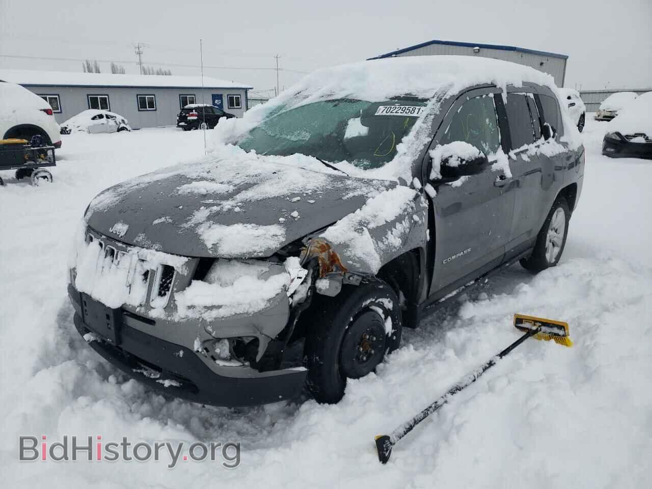2012 JEEP COMPASS - VIN: 1C4NJDBB0CD630848 - Фото 2