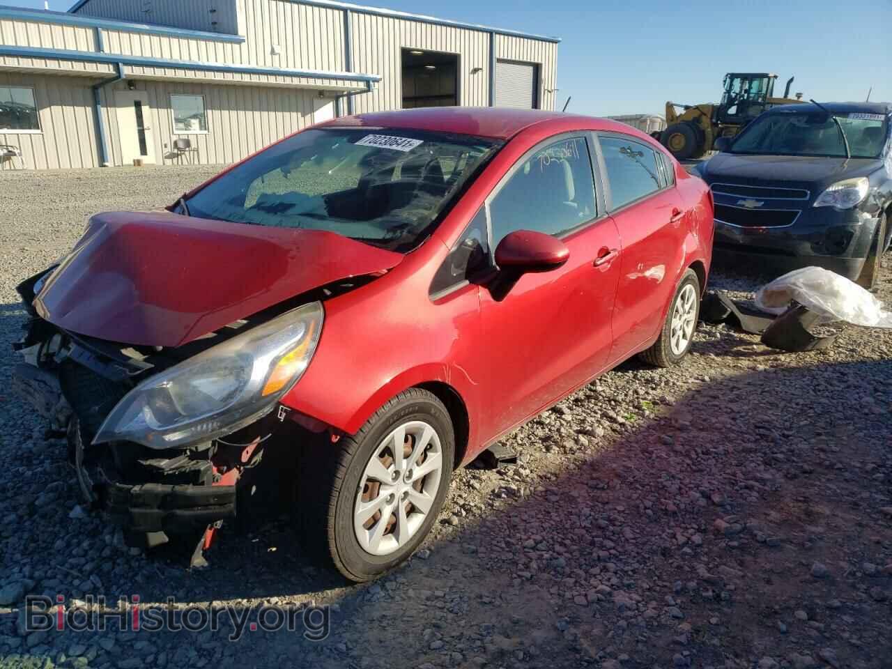 2014 KIA RIO - VIN: KNADM4A34E6331624 - Фото 2
