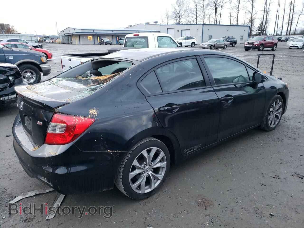 2012 HONDA CIVIC - VIN: 2HGFB6E57CH706475 - Фото 3