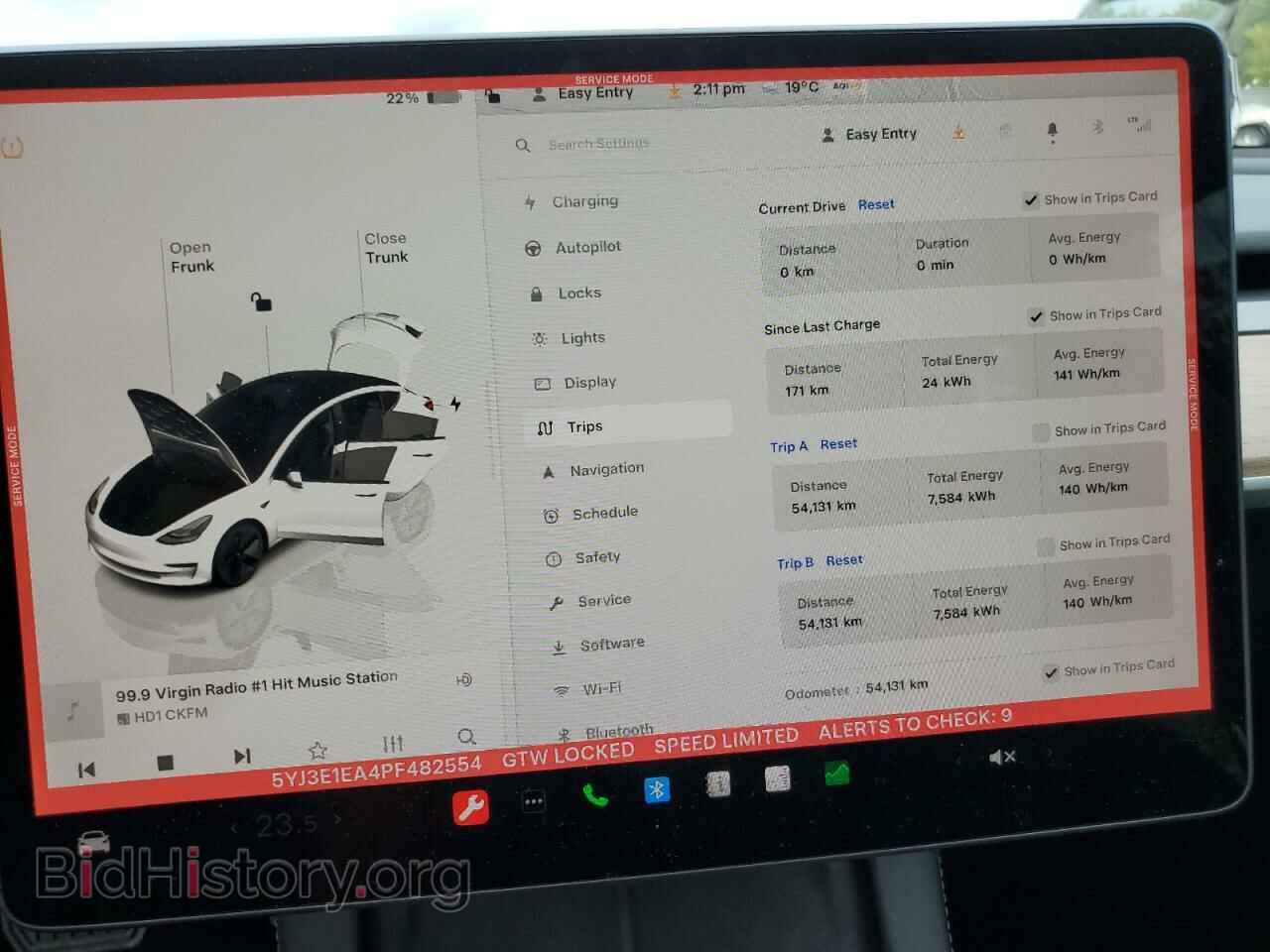 2023 TESLA MODEL 3 - VIN: 5YJ3E1EA4PF482554 - Photo 9