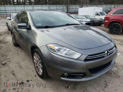 2013 Dodge DART DART LIMIT, gray — VIN 1C3CDFCA8DD711019, Copart
