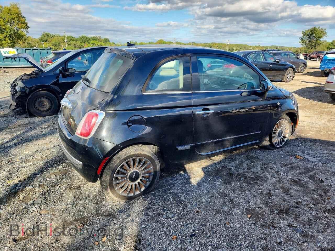 2012 FIAT 500 - VIN: 3C3CFFCR2CT280573 - Фото 3