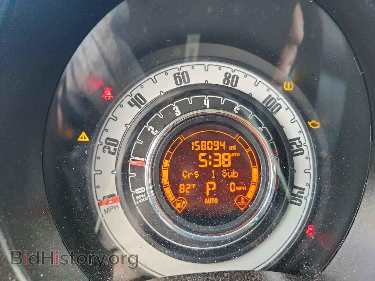 2012 FIAT 500 - VIN: 3C3CFFCR2CT280573 - Фото 9