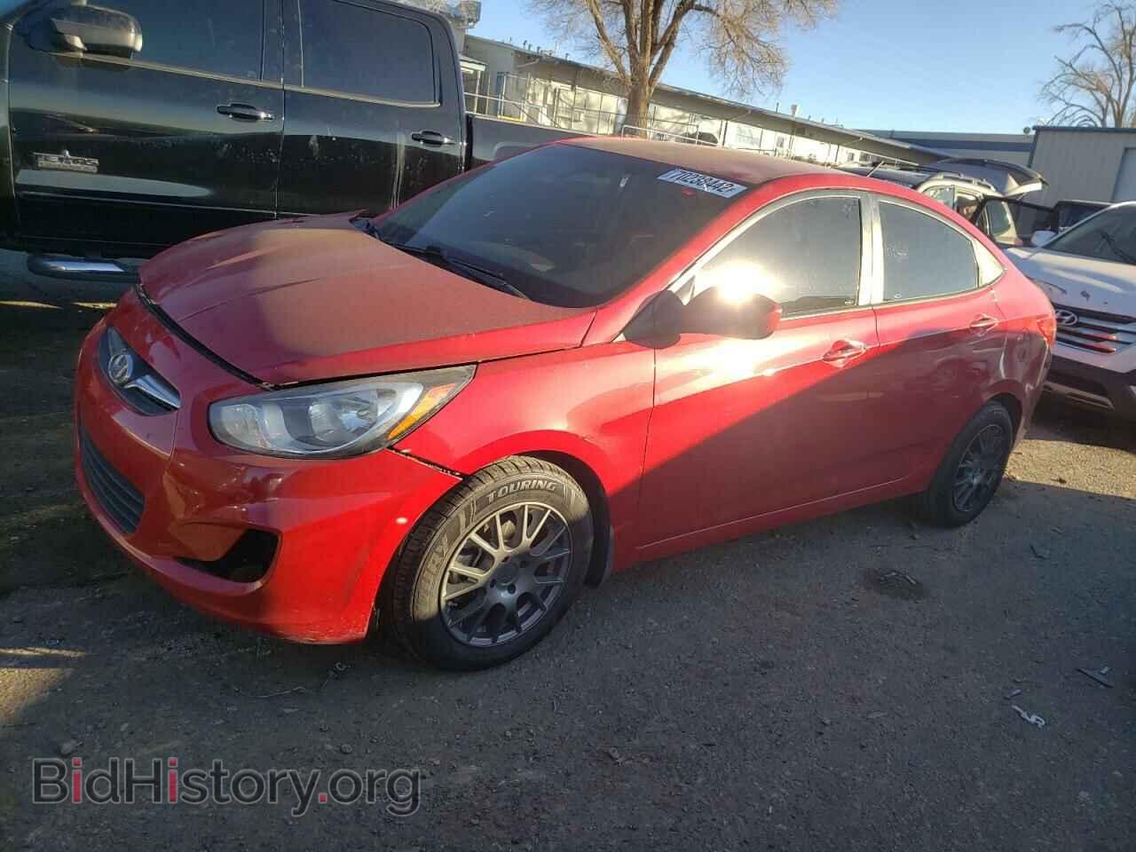 Photo KMHCU4AE1DU561837 - HYUNDAI ACCENT 2013