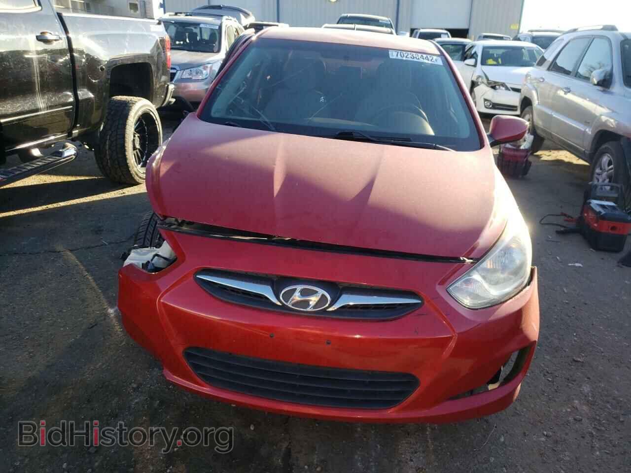 2013 HYUNDAI ACCENT - VIN: KMHCU4AE1DU561837 - Фото 5