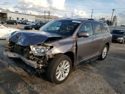 2013 Toyota HIGHLANDER, brown — VIN JTEDC3EHXD2015779, Copart