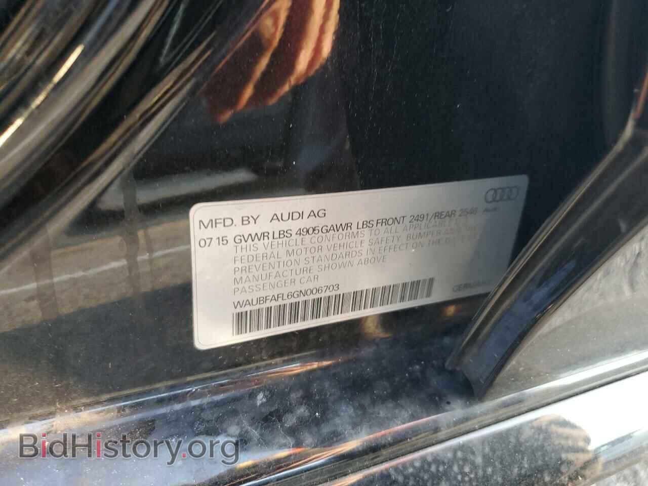 2016 AUDI A4 - VIN: WAUBFAFL6GN006703 - Фото 12