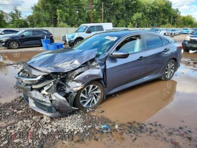 2016 Honda CIVIC EX, серый — VIN 19XFC2F71GE230097, Copart