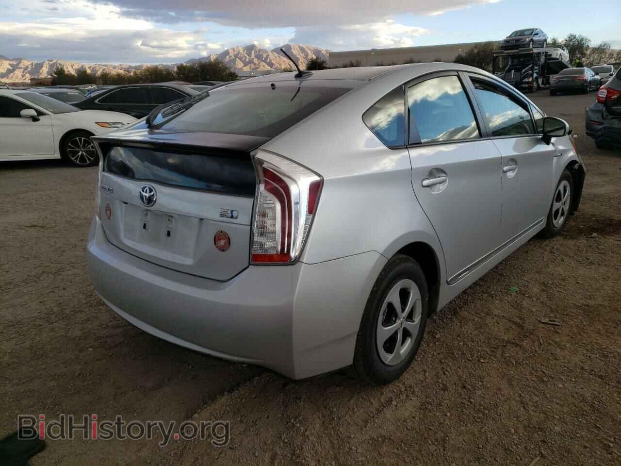 2014 TOYOTA PRIUS - VIN: JTDKN3DU4E0394490 - Фото 4