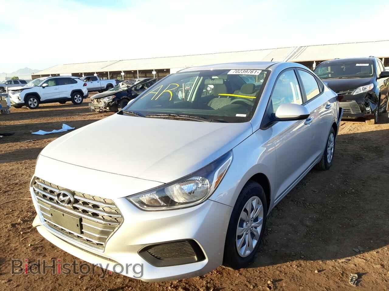 2021 HYUNDAI ACCENT - VIN: 3KPC24A69ME138585 - Фото 2