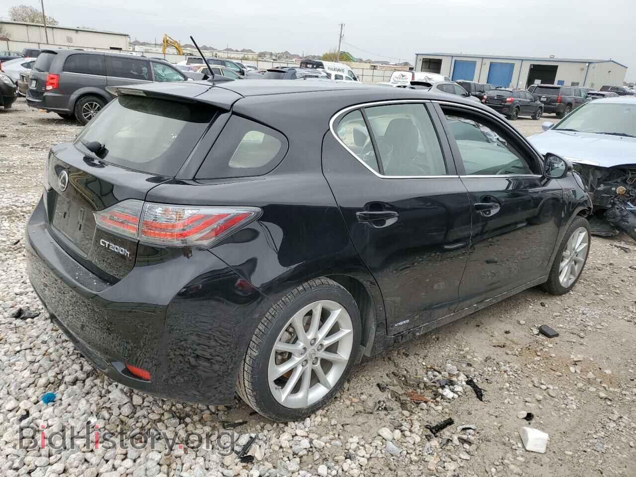 2012 LEXUS CT 200 - VIN: JTHKD5BH1C2078713 - Фото 3