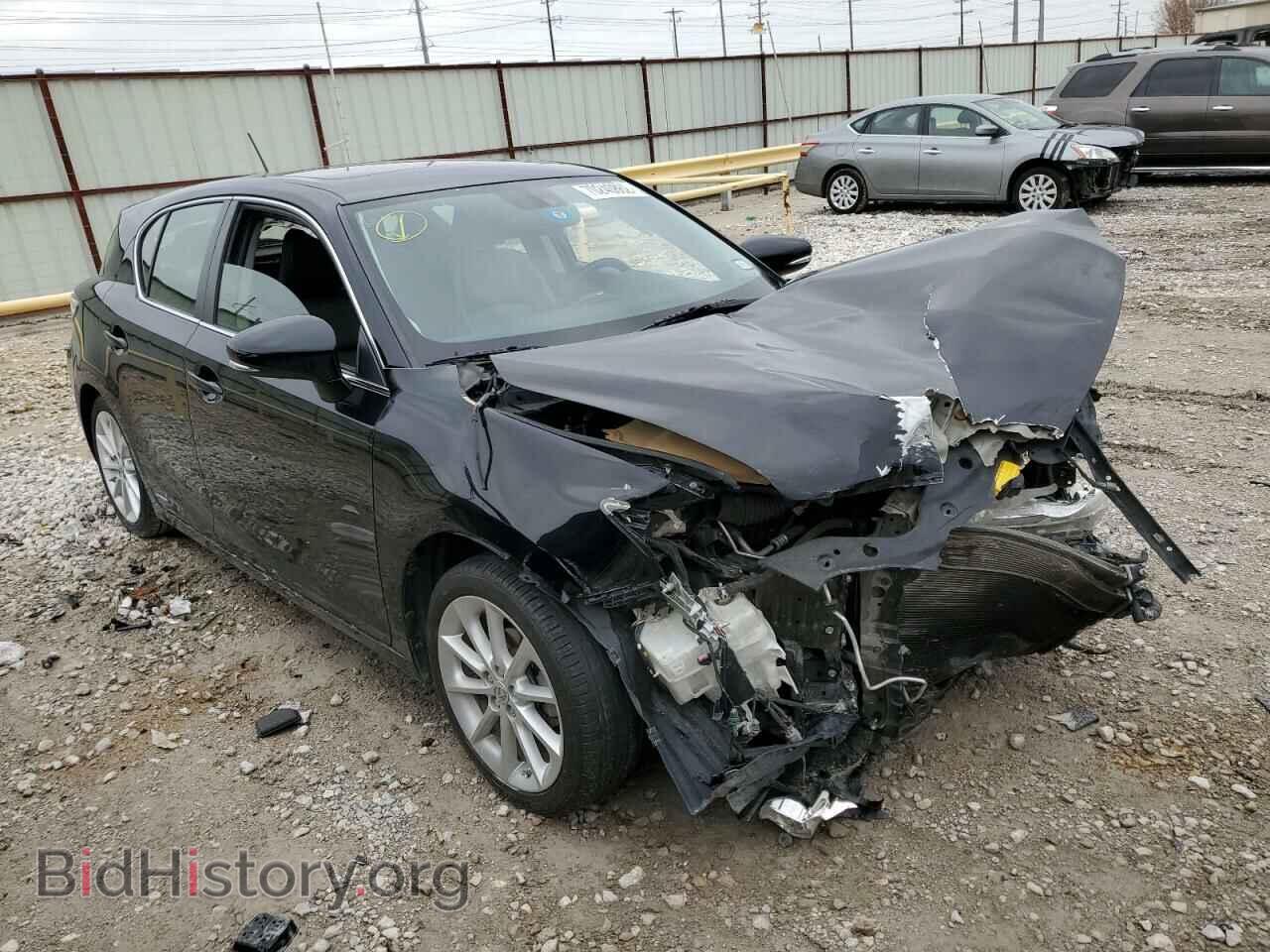 2012 LEXUS CT 200 - VIN: JTHKD5BH1C2078713 - Фото 4