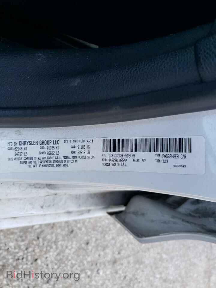 2015 CHRYSLER 200 - VIN: 1C3CCCCG0FN515479 - Фото 10
