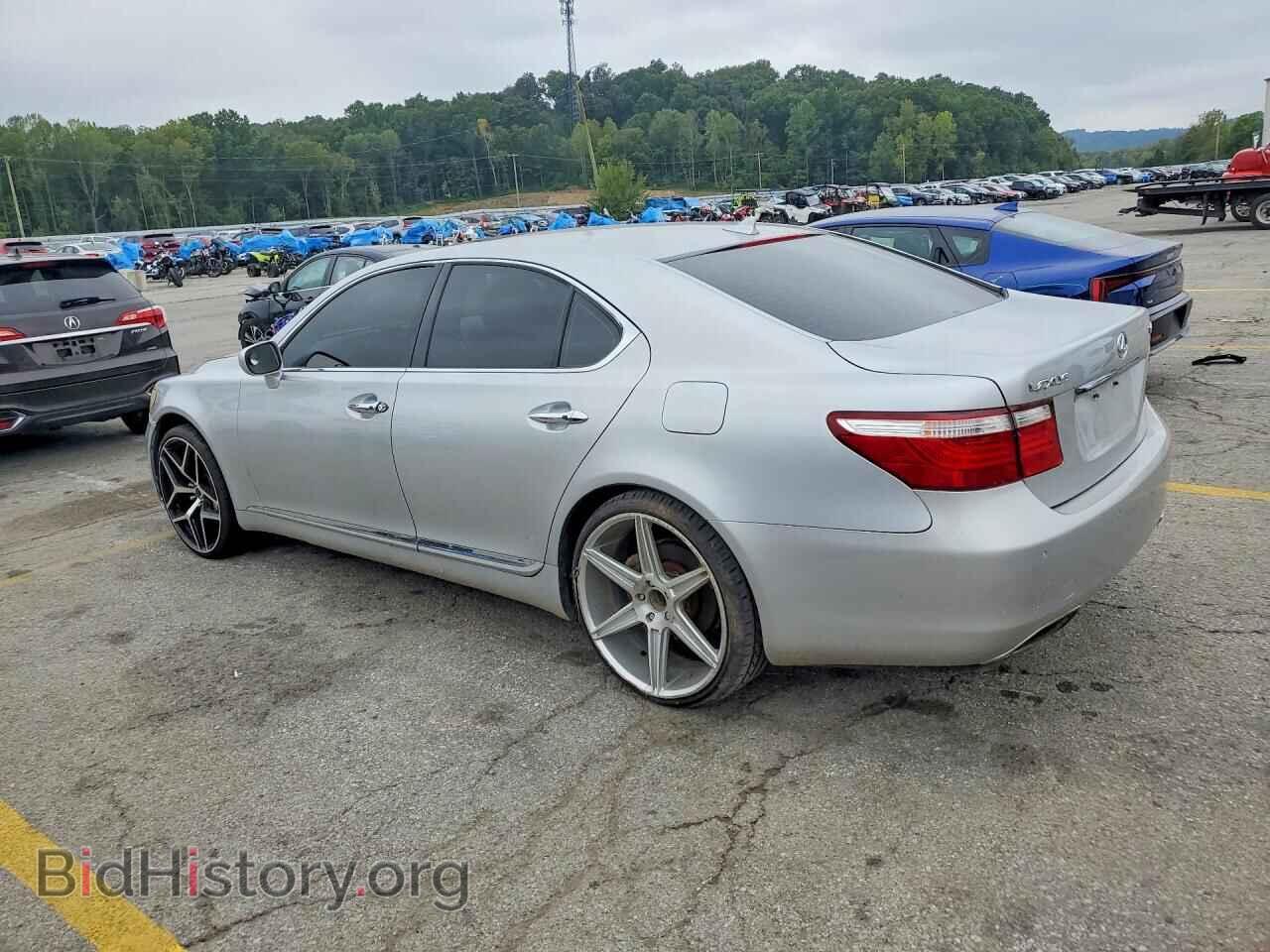 2007 LEXUS LS460 - VIN: JTHBL46F175044586 - Фото 2