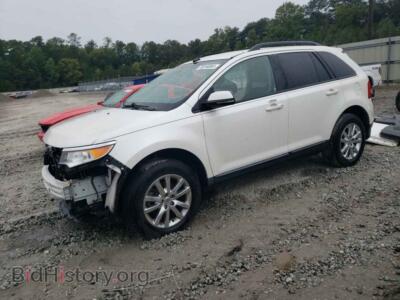 2014 Ford EDGE SEL, белый — VIN 2FMDK3JC9EBB16367, Copart