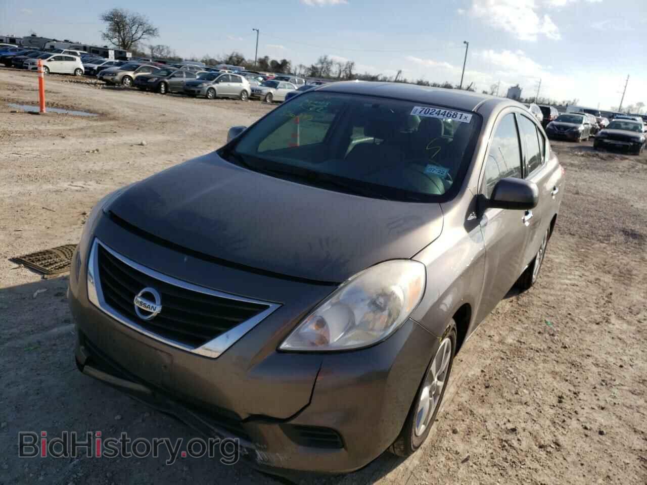 2014 NISSAN VERSA - VIN: 3N1CN7AP2EL856285 - Фото 2