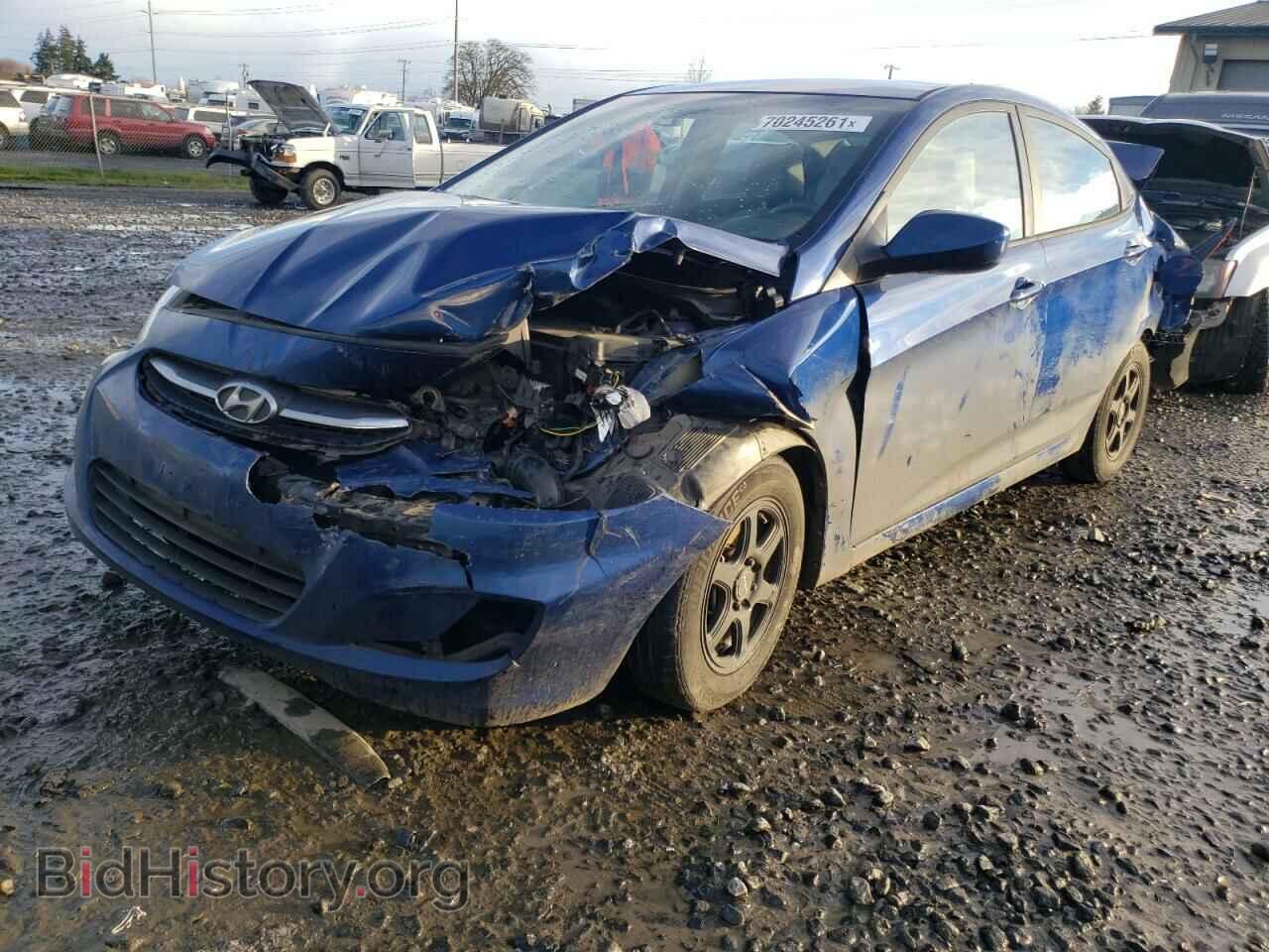 2015 HYUNDAI ACCENT - VIN: KMHCT4AE7FU835452 - Фото 2